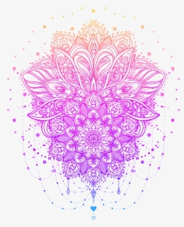 Tattoo Flower Boho-chic Ornament Vector Graphics Drawing - Buddha ...