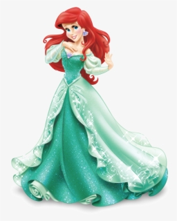 Transparent Princess Ariel Clipart - Disney Princesses Ariel Human ...