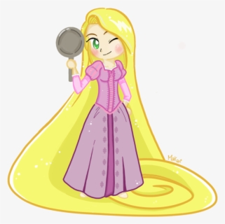 Free Rapunzel Clip Art with No Background - ClipartKey