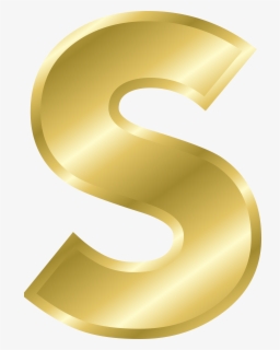 Alphabet Letters Png - Gold Alphabet Letter S , Free Transparent ...