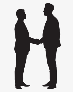 Men Shaking Hands Silhouette Png Clip Art Imageu200b - Men Shaking ...