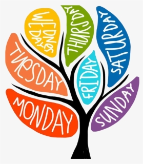 Free Days Of The Week Clip Art with No Background - ClipartKey
