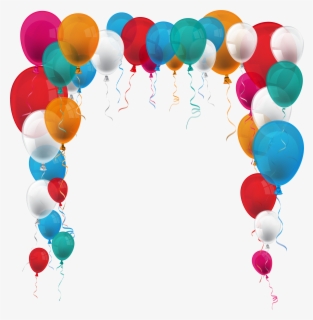 Balloon Arch Png Clipart Image - Baloes De Festa Png , Free Transparent ...