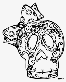 Transparent Day Of The Dead Skull Png - History Of The Mexican Day Of ...