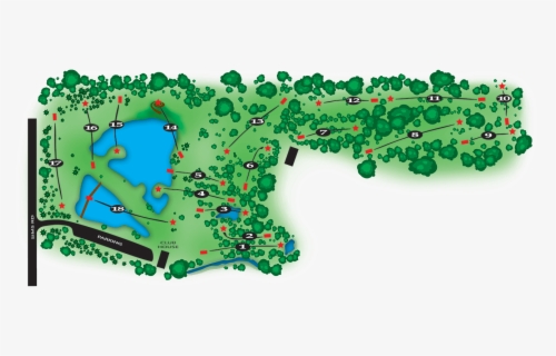 Old Thorns Golf Course Map , Free Transparent Clipart - ClipartKey