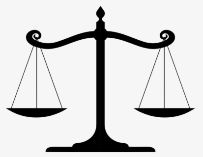 Law Balance Scale - Rule Of Law Drawing , Free Transparent Clipart ...