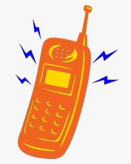 Png Black And White Ringing Cell Phone Clipart - Push Notification Icon ...