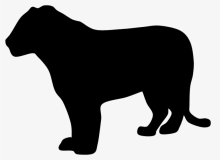 free tiger silhouette clip art with no background clipartkey free tiger silhouette clip art with no