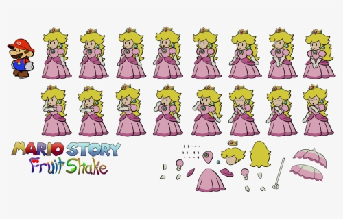 Transparent Boom Clipart - Princess Peach Paper Mario , Free ...