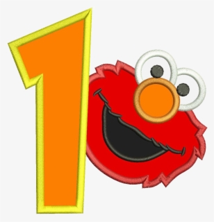 Elmo Images About Clipart On Birthday Transparent Png - Happy 1st ...