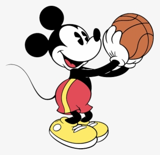 Disney Basketball Clipart Basketball Dunk Mickey Mouse Free