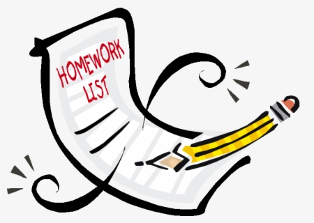 less homework clipart