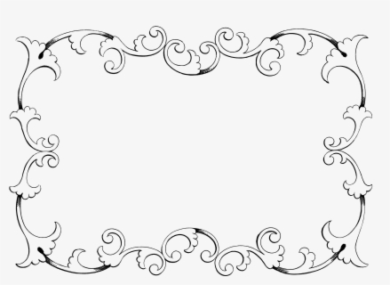 Border Clipart Vintage - Vintage Borders Transparent Background , Free ...