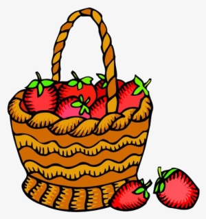 Strawberry Clipart Strawberry Basket - Png Basket Of Strawberries ...