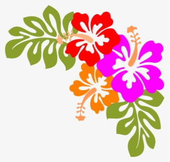 Luau - Clip - Art - Borders - Free - Hibiscus Clip Art , Free ...