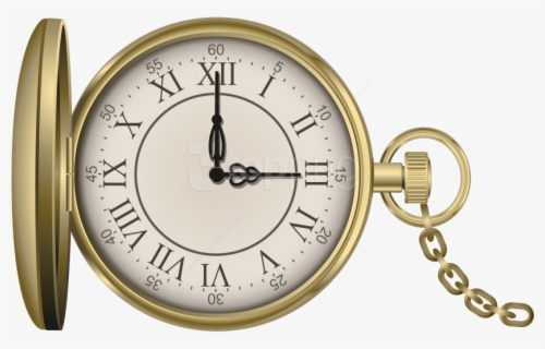 Gold Pocket Watch Png Clip Art - Gold Pocket Watch Png , Free ...