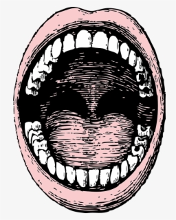 Mouth Human Teeth - Open Mouth Png , Free Transparent Clipart - ClipartKey