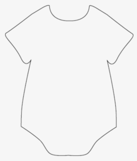 Onesie Clipart Blank - Drawing , Free Transparent Clipart - ClipartKey