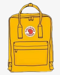 Vsco Fjallravenkanken Vscogirl Backpack Yellow Yellow Kanken
