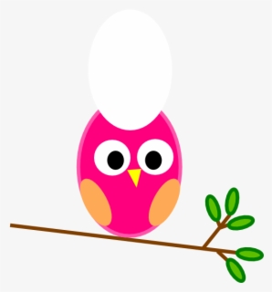 Download Pink - Baby - Owl - Clipart - Cute Clipart For Powerpoint ...