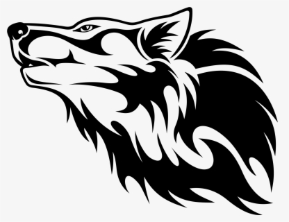 Wolf Head Vector Clipart - Wolf Head No Background , Free Transparent ...