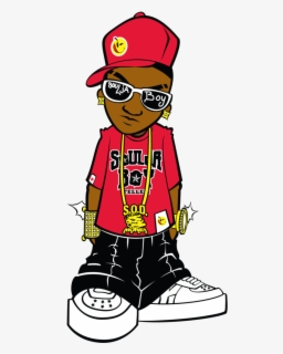 Cartoon Hip Hop Boy - Cartoon Profile Pic For Boys , Free Transparent ...
