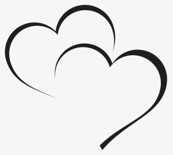 Heart Clipart Clipart Out Line - Outline Transparent Heart Png , Free ...