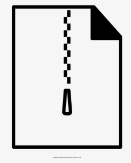 Zipper Coloring Page , Free Transparent Clipart - ClipartKey