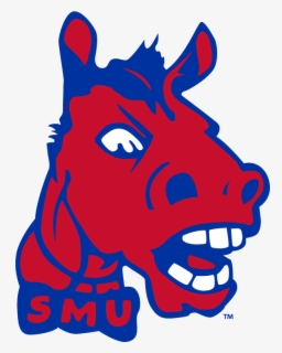 Smu Vintage Mascots Pinterest - Mustang Mascot Baseball Logo , Free 