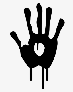 Transparent Hand Print Png - Blood Hand Print Png , Free Transparent ...