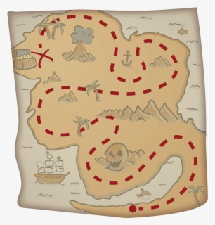 Clip Art Clipart Geographer Graphics Illustrations - Treasure Map Black ...