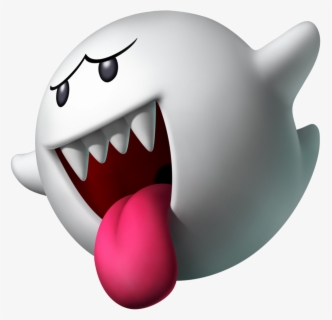 Boo 2d Shaded - Boo Super Mario 2d , Free Transparent Clipart - ClipartKey