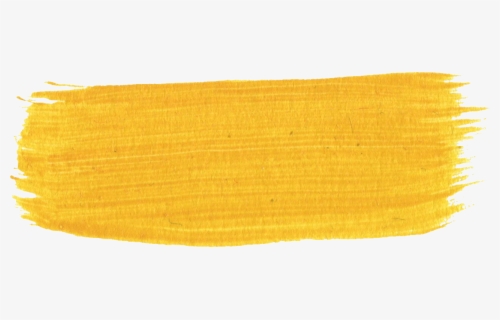 Brush Stroke Png Yellow - Brush Stroke Yellow Png , Free Transparent ...