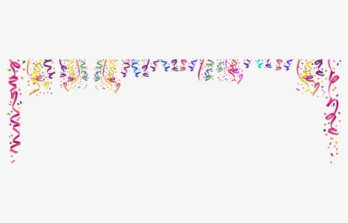 Confetti Png Clipart Min - Happy Birthday Banner Png , Free Transparent ...