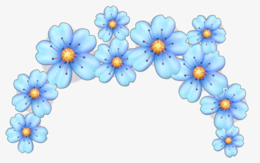 Transparent Flower Crown Graphic , Free Transparent Clipart - ClipartKey
