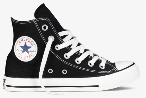 black high rise converse
