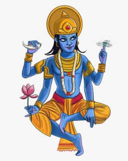 Transparent Lord Vishnu Png , Free Transparent Clipart - ClipartKey