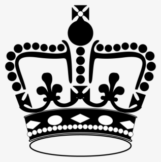 Free King Crown Black And White Clip Art With No Background - Clipartkey