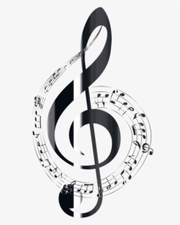 Images Of Cartoon Music Notes Clipart Transparent Background