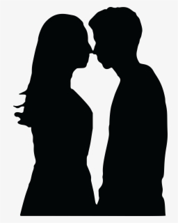 Romantic Couple Silhouettes Png Clip Art - Couple Clipart Png , Free ...