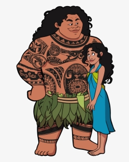 Maui And His Wife Clipart , Free Transparent Clipart - ClipartKey