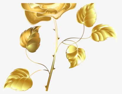 Clipart Golden Roses Transparent , Free Transparent Clipart - ClipartKey