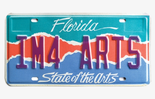 Florida Arts License Plates - Florida License Plates , Free Transparent ...