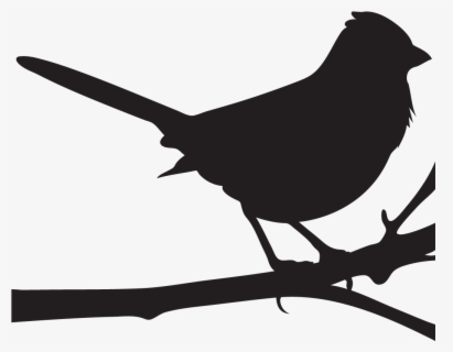 Transparent Sparrow Silhouette Png - Kill A Mockingbird Book Bird On ...