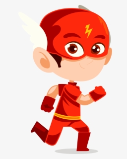 Flash Clipart Flash Superhero - Flash Running Png , Free Transparent ...