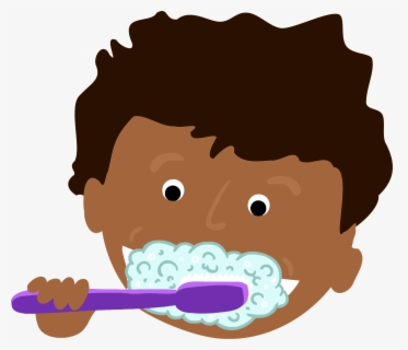 Brush Teeth Children Brushing Clipart Transparent Png - Preschool Tooth ...