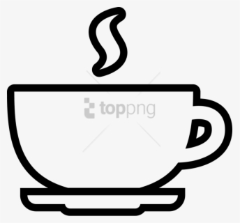 Coffee Cup Clipart Drawing Svg - Cup Png Black And White , Free ...