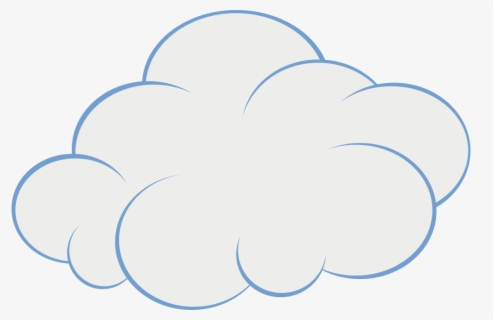 Cloud - Clipart - Transparent Background Cloud Clipart , Free