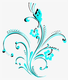 Hibiscus Clipart Teal - Hibiscus Clip Art , Free Transparent Clipart ...