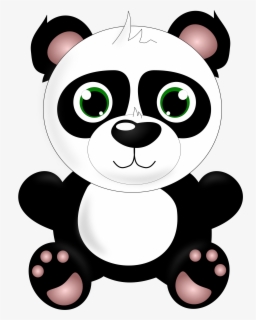 Baby Panda Clipart - Urso Panda Desenho Png , Free Transparent Clipart ...